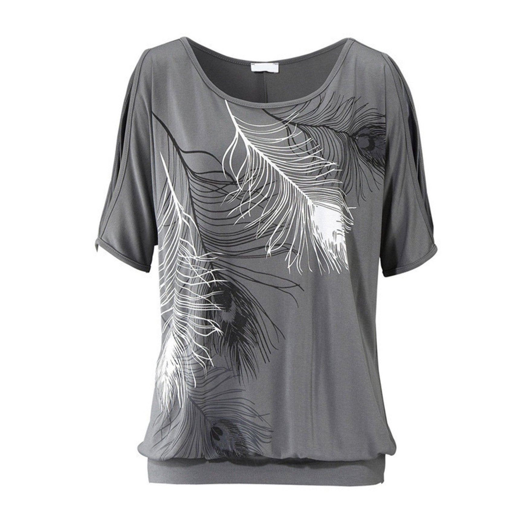 Hera Cut Shoulder T-Shirt