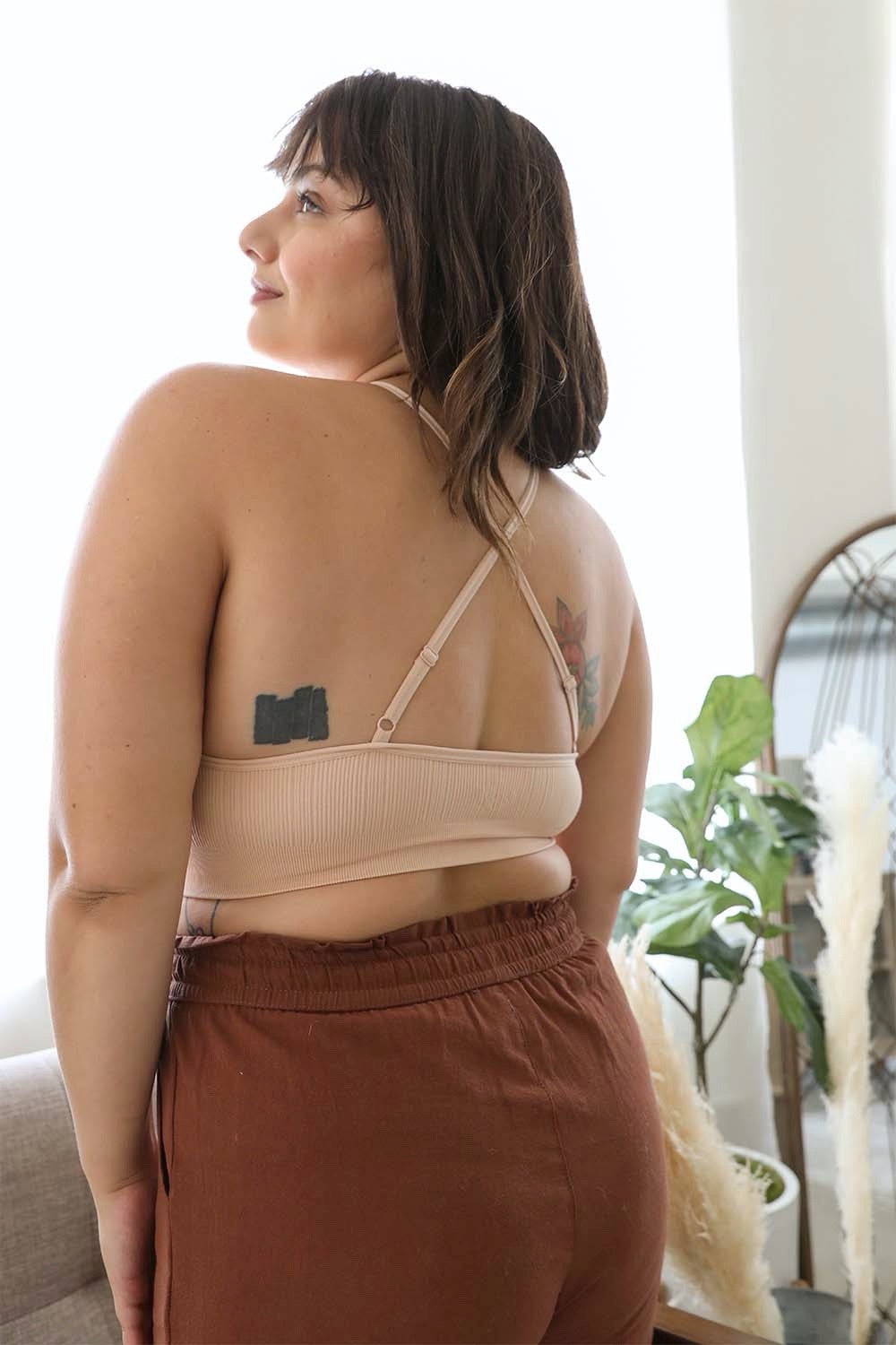 Irene Lace Halter Bralette