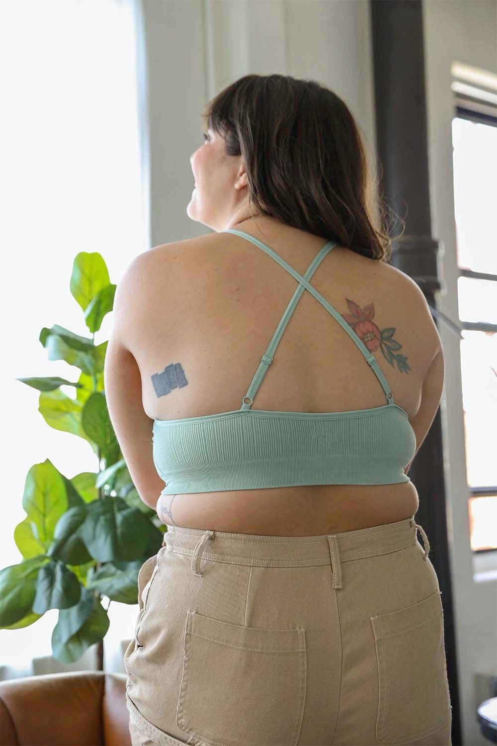 Irene Lace Halter Bralette