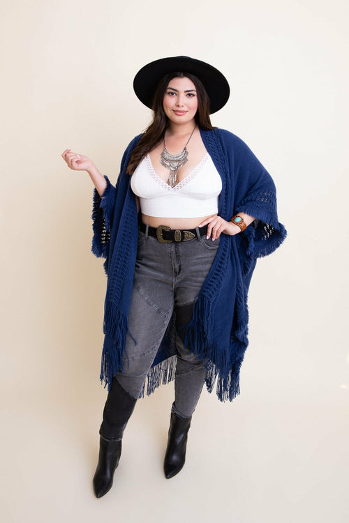 Meredith Bohemian Ruana