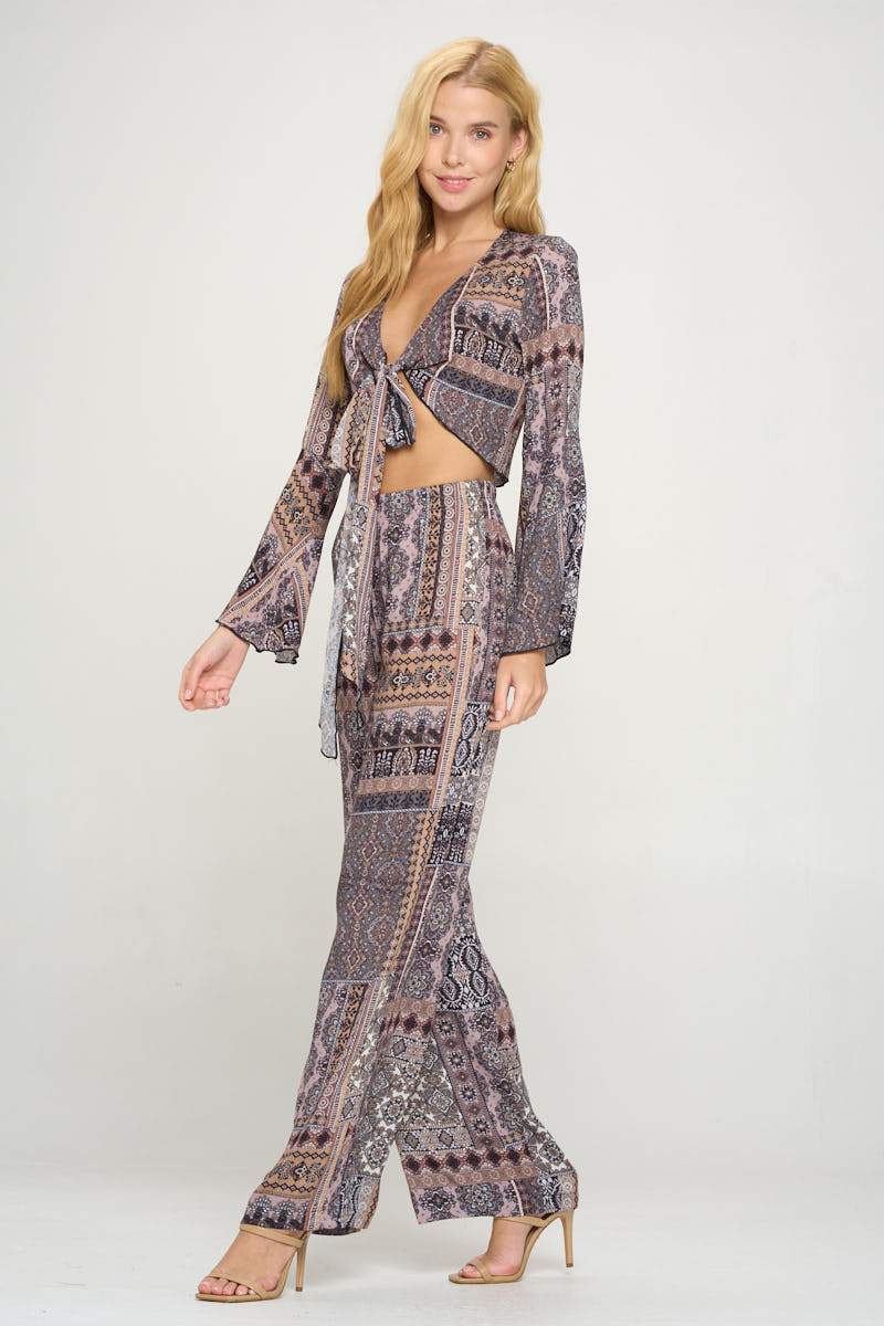 Solstice Drift Tie-Front Set