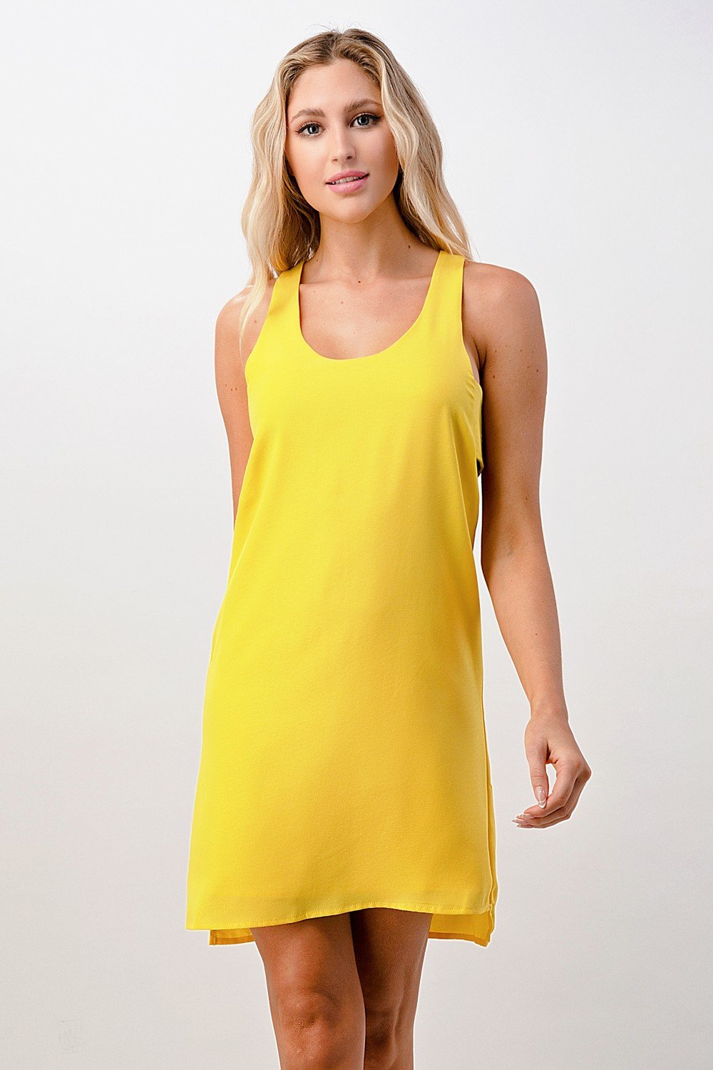 ARROW Sleeveless Racerback Shift Dress