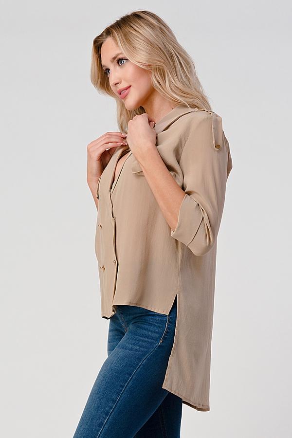 ARROW Trench Shirt Tops
