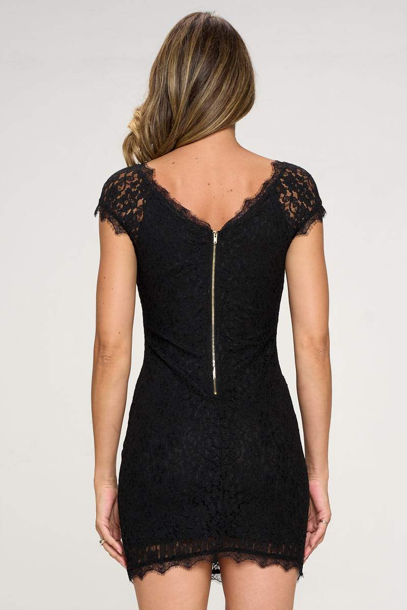 ARROW Scalloped Lace Dress