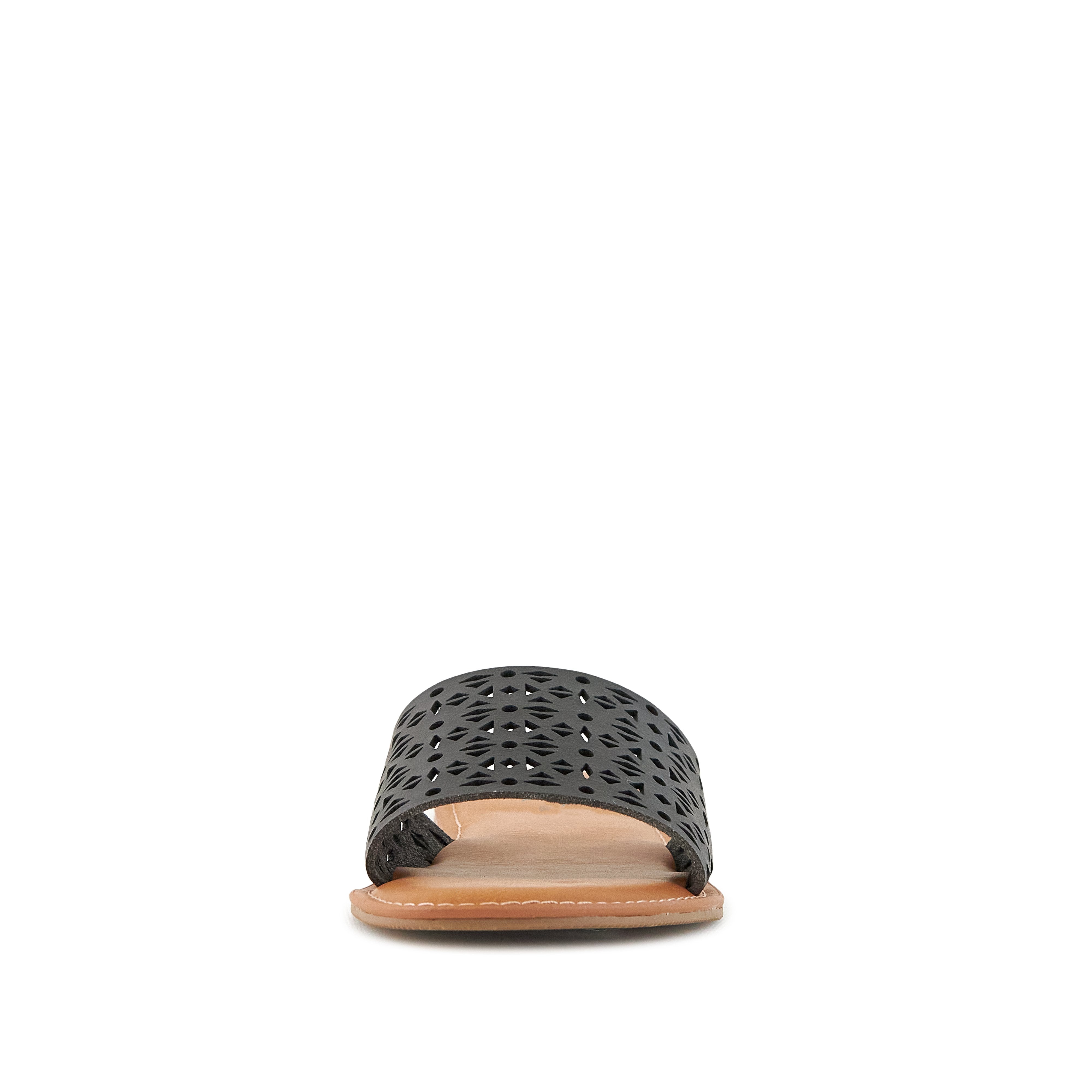 Pear Biarritz Sandals in Black