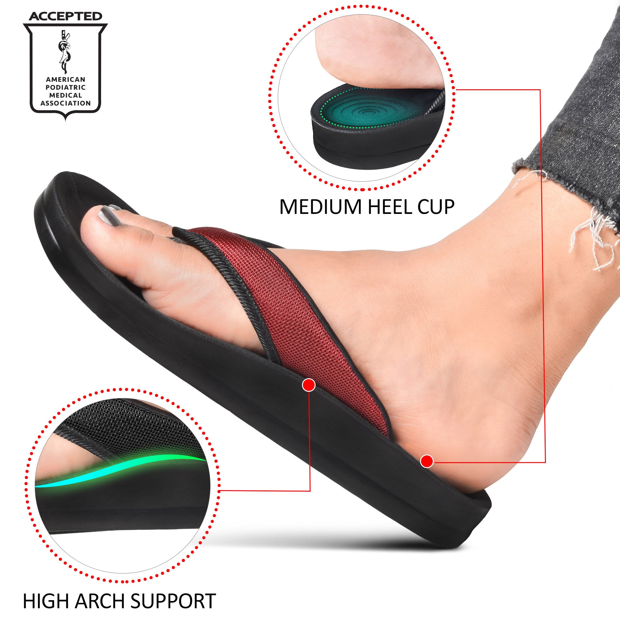 AEROTHOTIC ENHALUS Thong Sandal