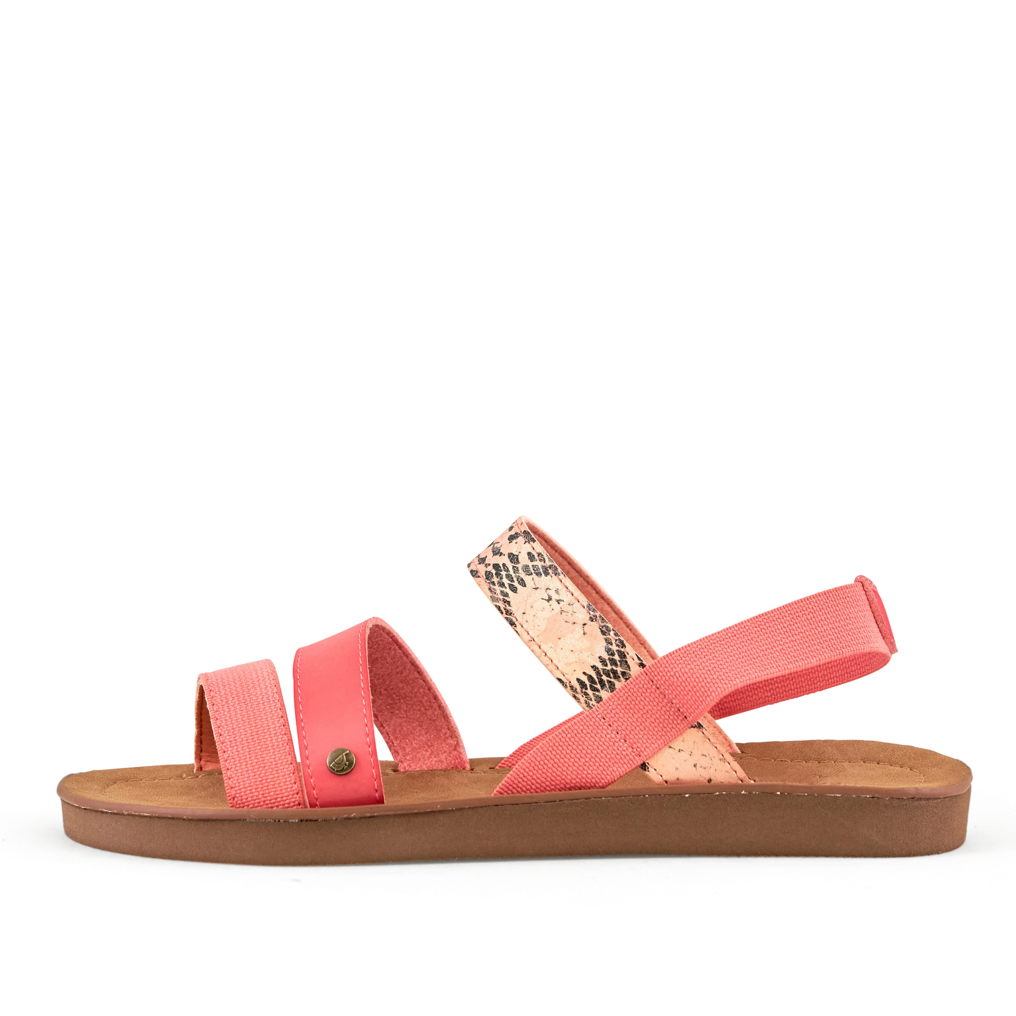 Pear Mystery Sandal in Melon Snake
