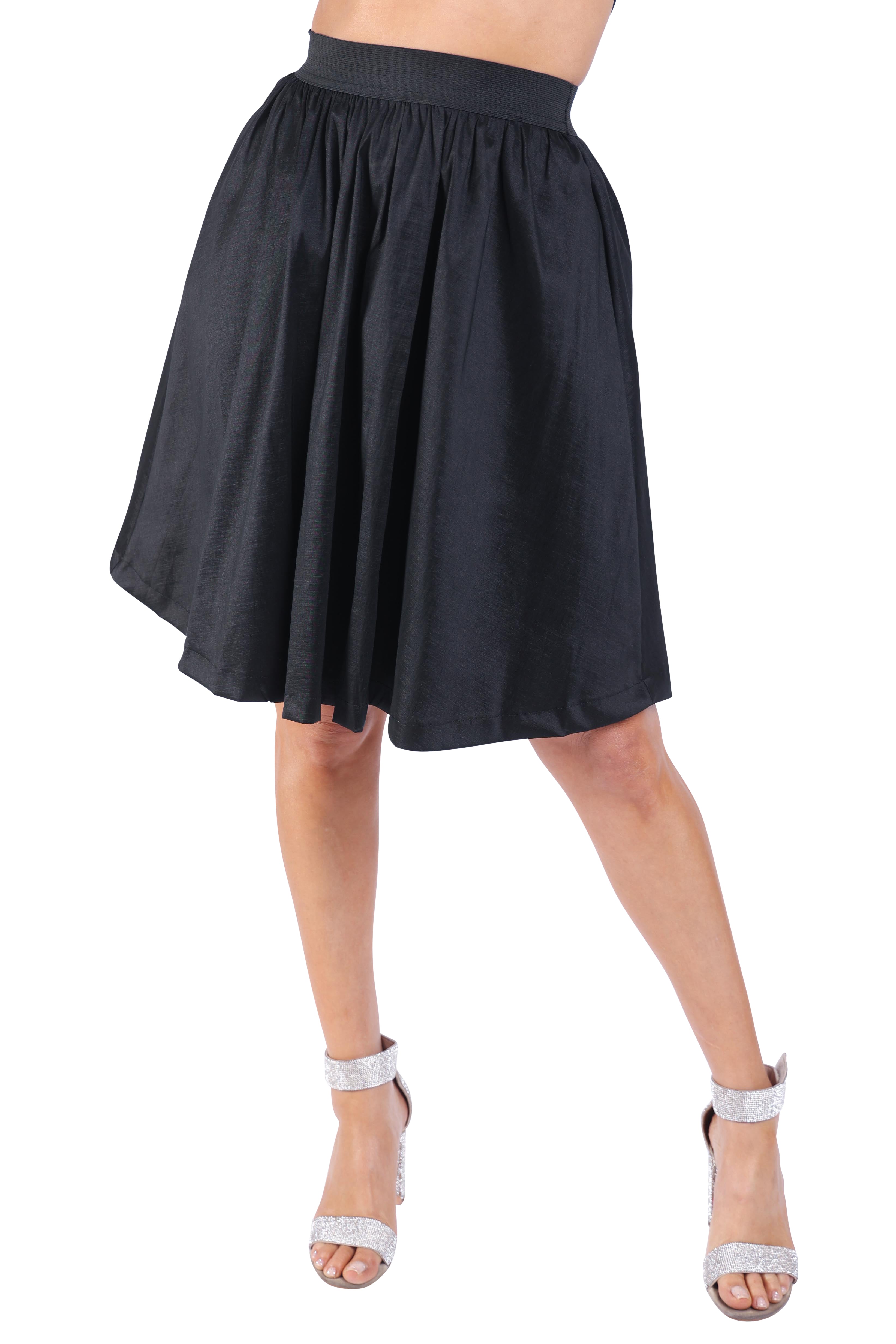 Pearl Monfried Pleated Flare Skirt