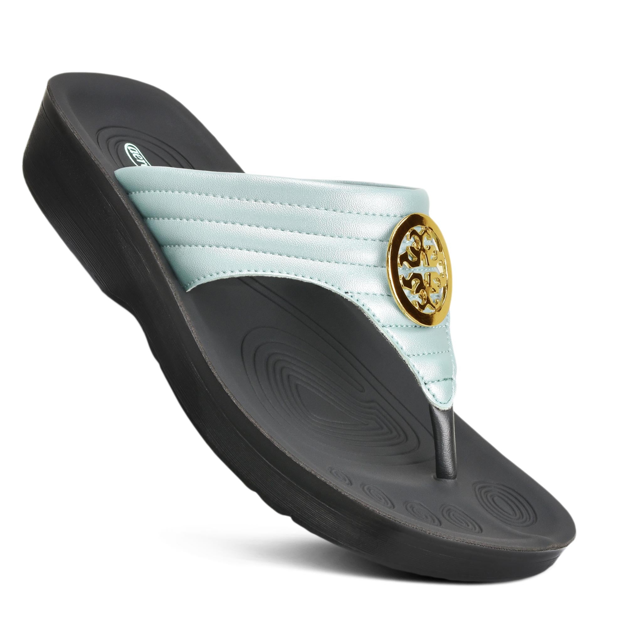 AEROTHOTIC IDELLE MEDALLION Walking Sandals