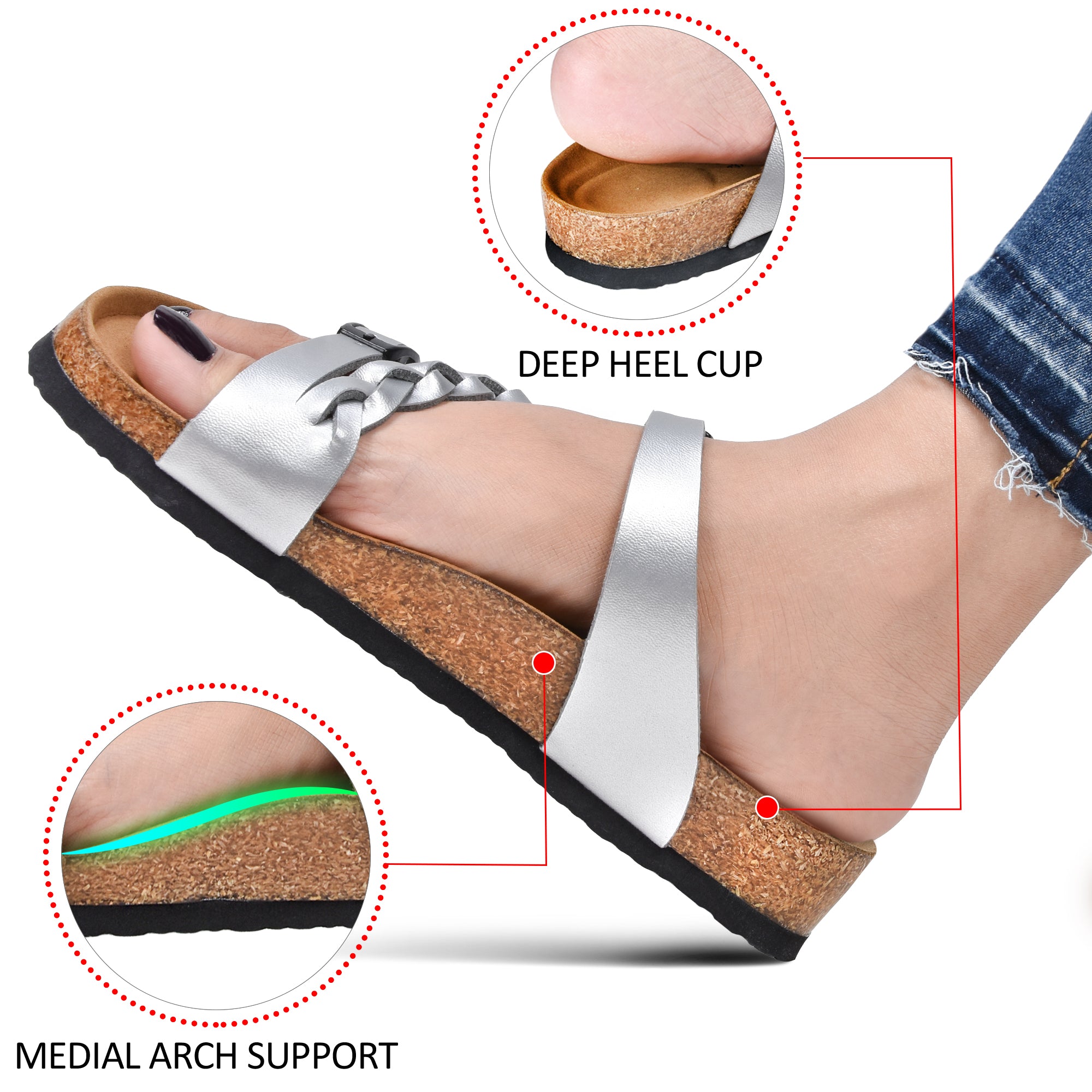 AEROTHOTIC VIKING Strappy Sandals