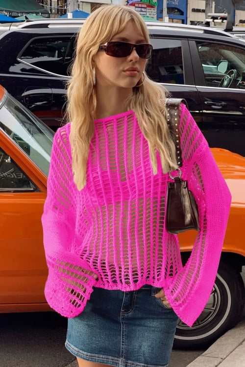 Shelby Nance Long Sleeve Open Neck Cover U