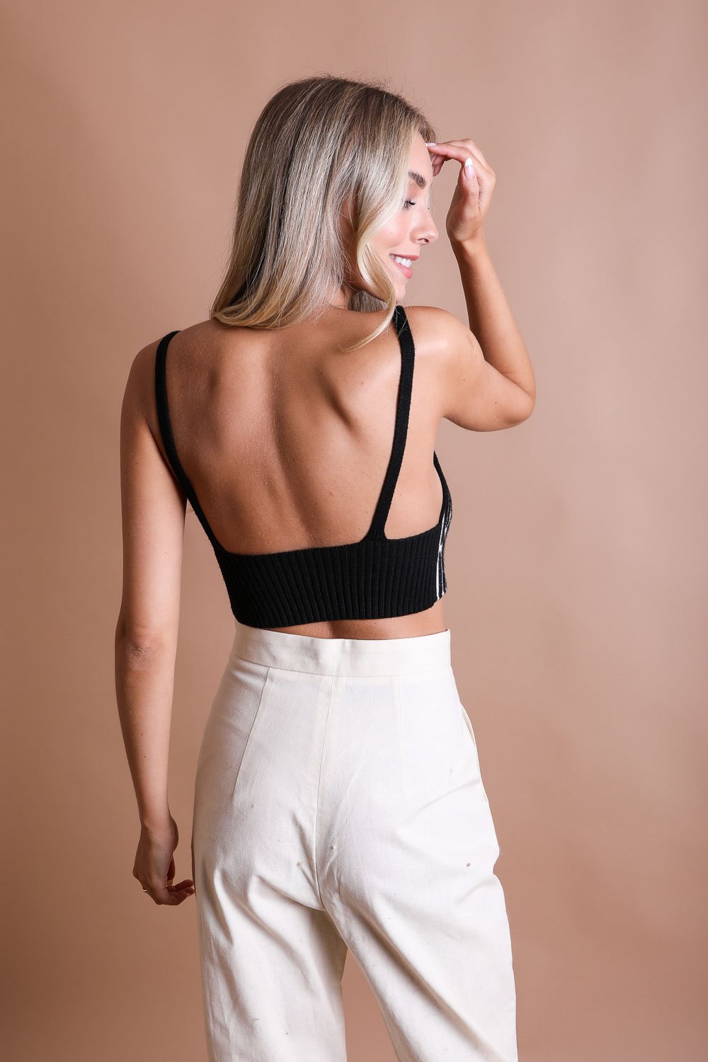 Peri Chic Mod Lines Contour Brami Top