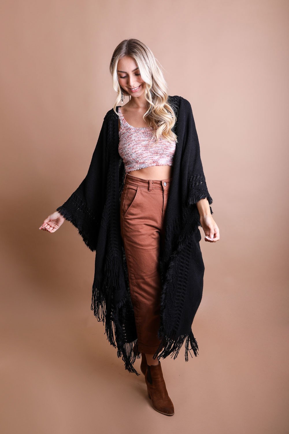 Meredith Bohemian Ruana