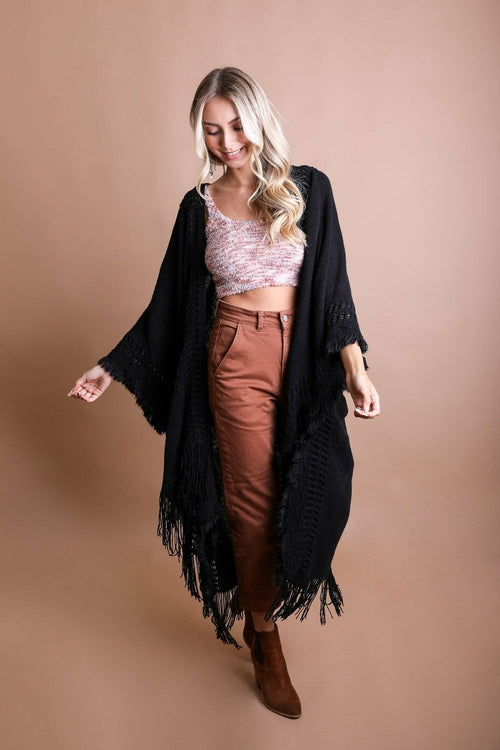 Meredith Bohemian Ruana