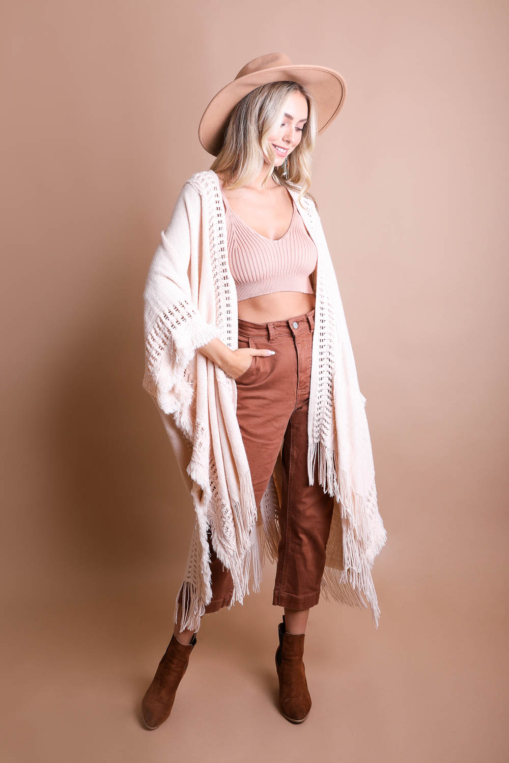 Meredith Bohemian Ruana