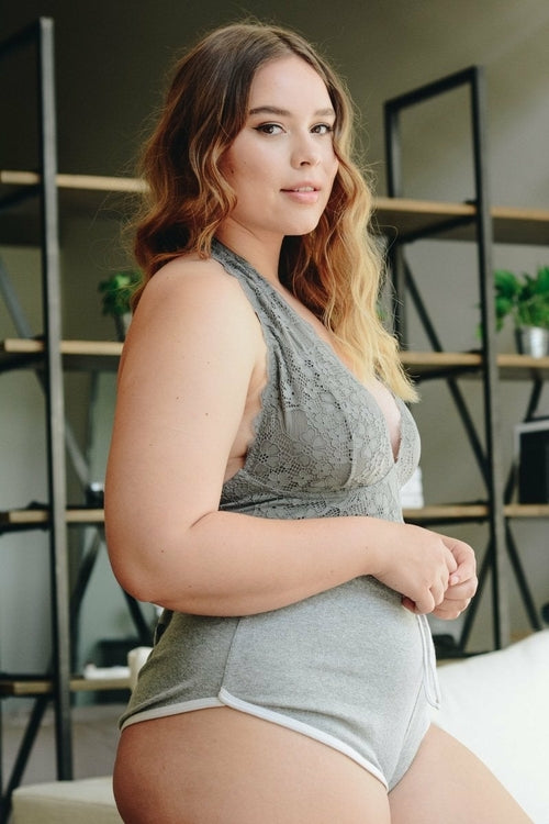 Juliette Plus Size Halter Bralette