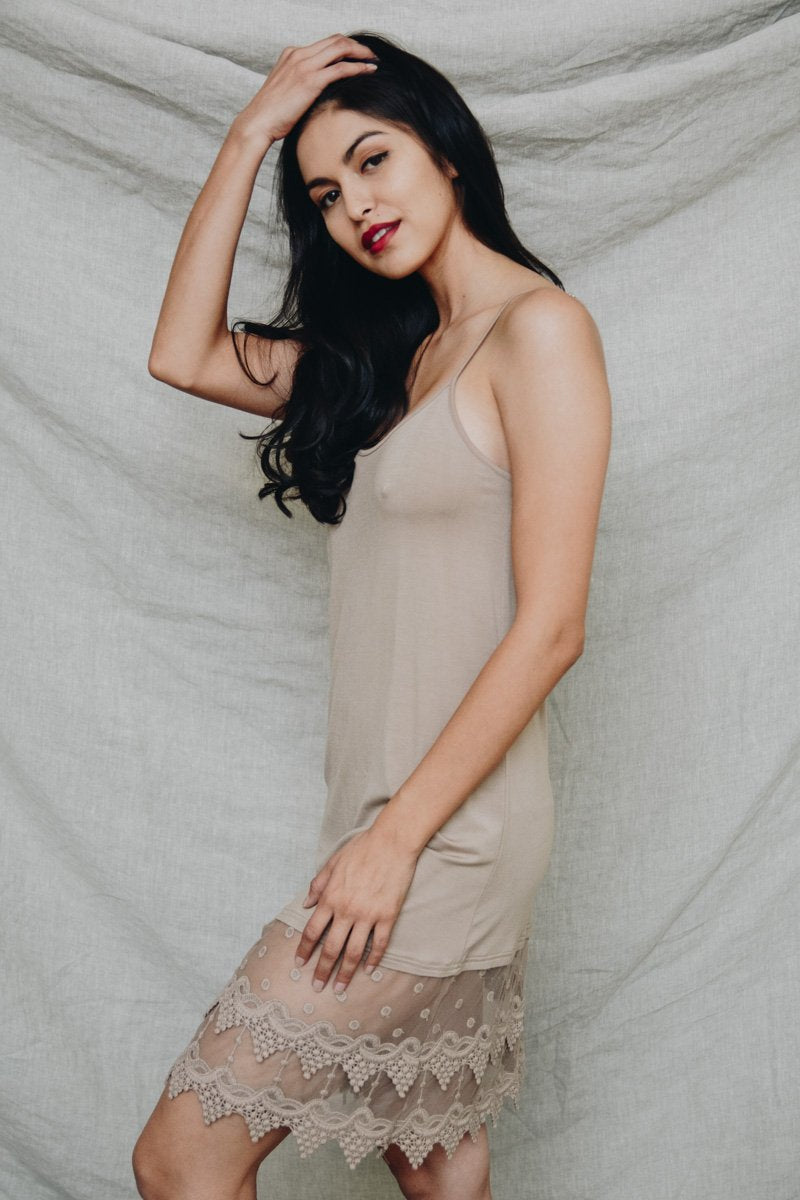 HAZY Polka Dot Lace Dress