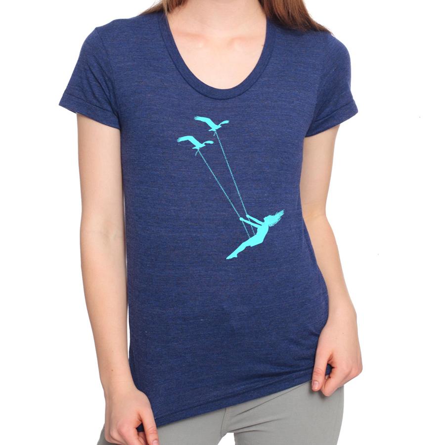 I Wanna Fly With the Birds Swing T-Shirt