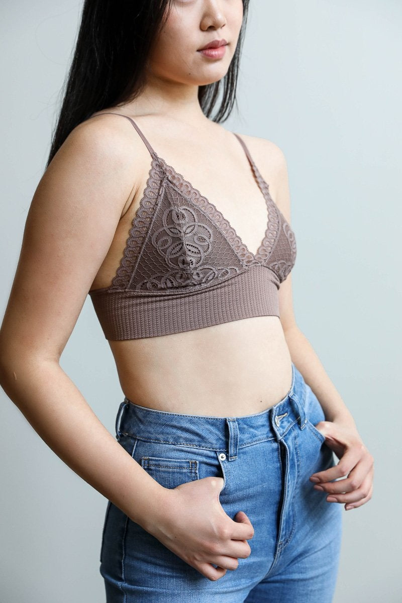 Jane Lee Stretchy Lace Brami Cami Top