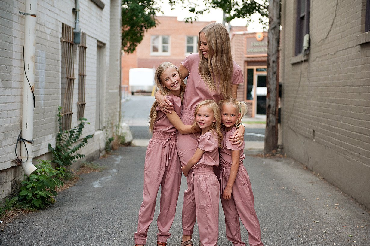 Danica Johnson Spirit Jumpsuit in Pink Lemonade