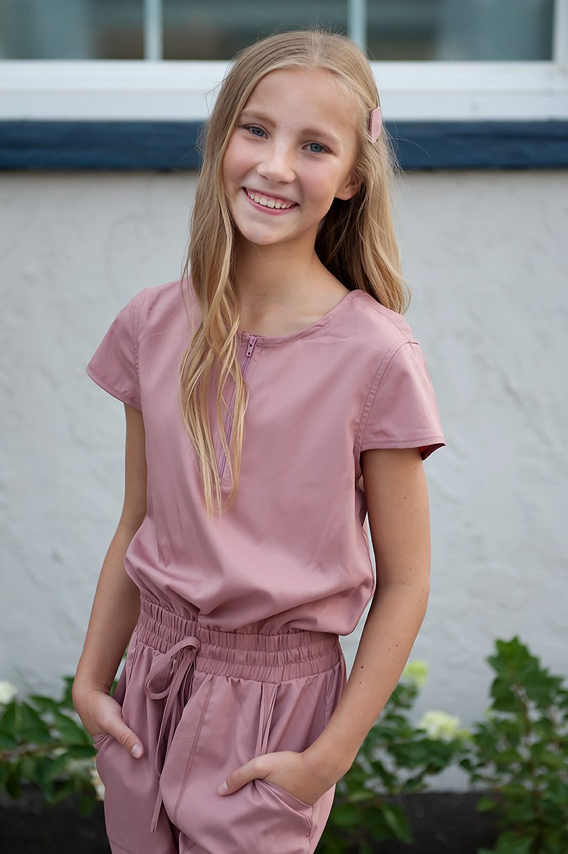 Danica Johnson Spirit Jumpsuit in Pink Lemonade