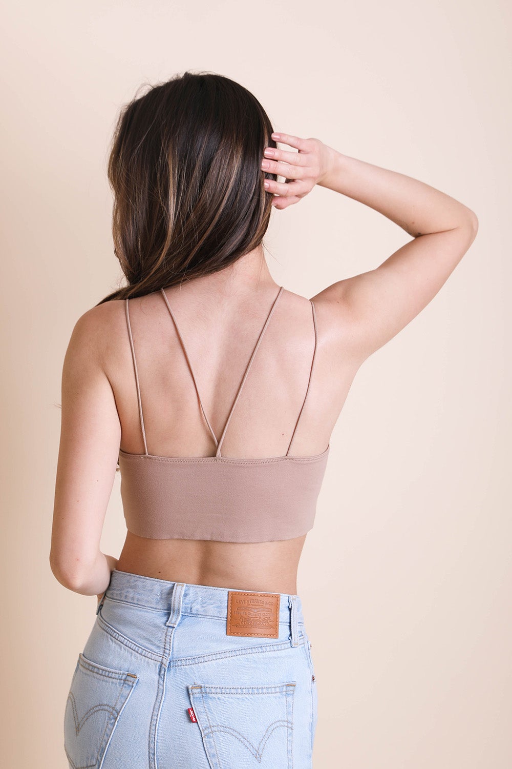 Irene Y-Neck Crop Top