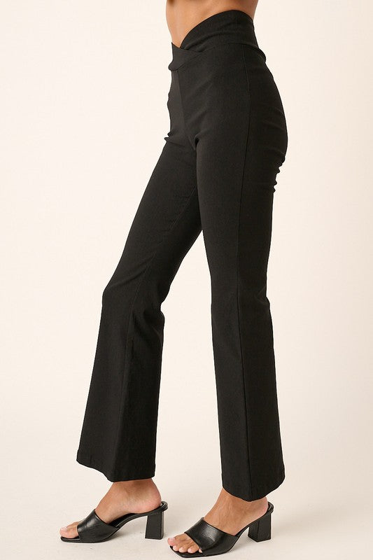 Vera V-Waist Flare Pants