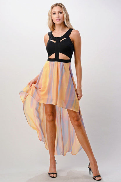 ARROW Duet Chiffon Dress