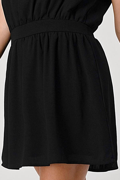 ARROW Embellished Shoulder Mini Dress