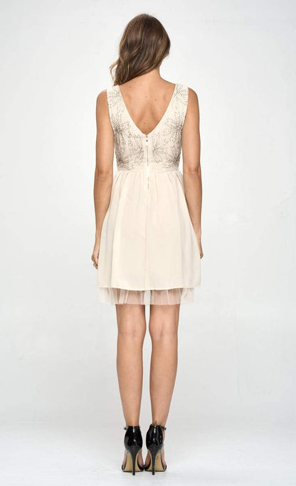 ARROW A-Line Embellished Flora Dress