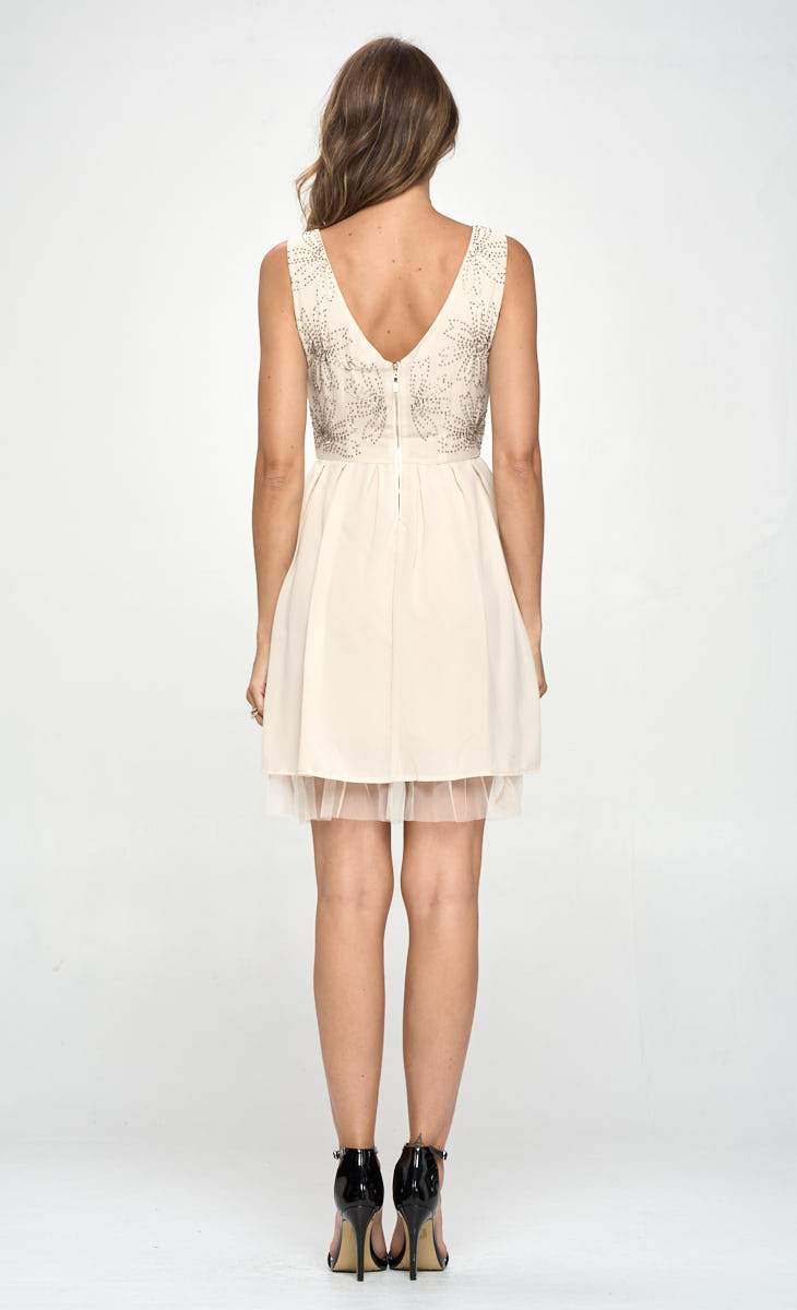 ARROW A-Line Embellished Flora Dress