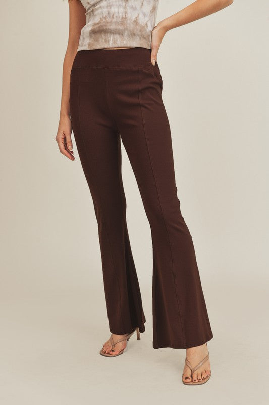 Gloria High-Waist Flare Lounge Pants