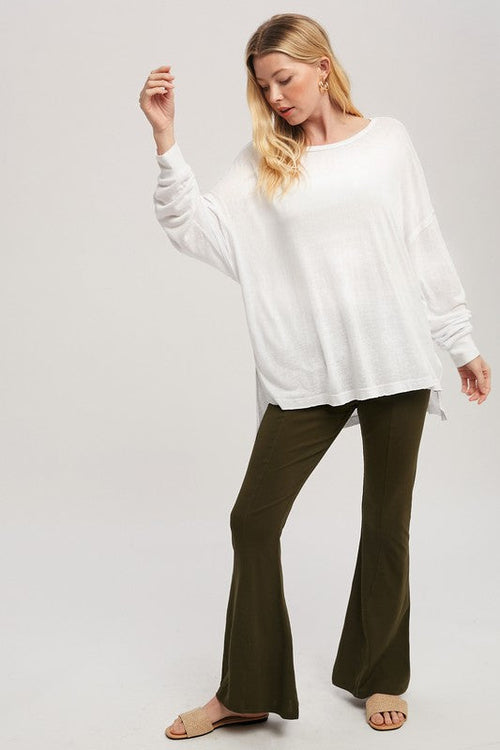 Gloria High-Waist Flare Lounge Pants