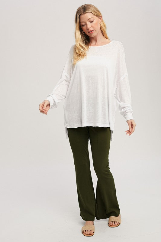 Gloria High-Waist Flare Lounge Pants