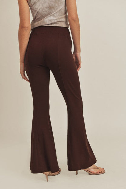 Gloria High-Waist Flare Lounge Pants