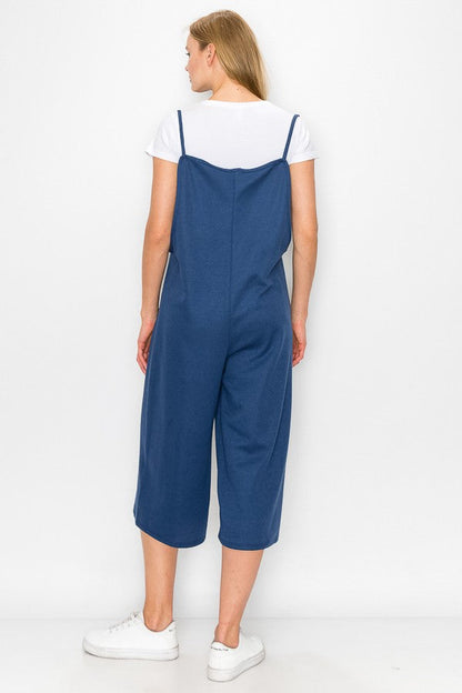 Hera Vee Oversized Jumpsuit in Blue
