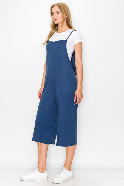 Hera Vee Oversized Jumpsuit in Blue