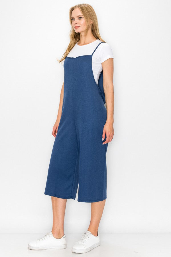 Hera Vee Oversized Jumpsuit in Blue