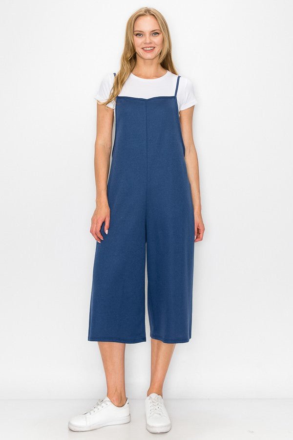 Hera Vee Oversized Jumpsuit in Blue
