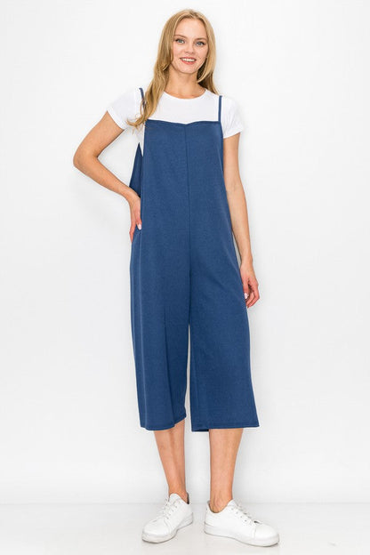 Hera Vee Oversized Jumpsuit in Blue