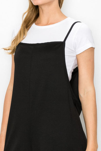 Hera Vee Oversized Jumpsuit in Black
