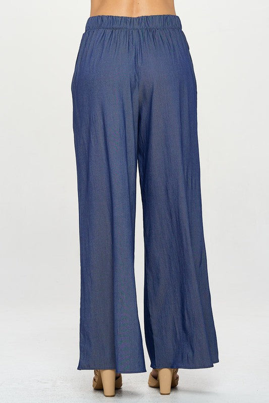 Solene Tencel Wide Leg Pant