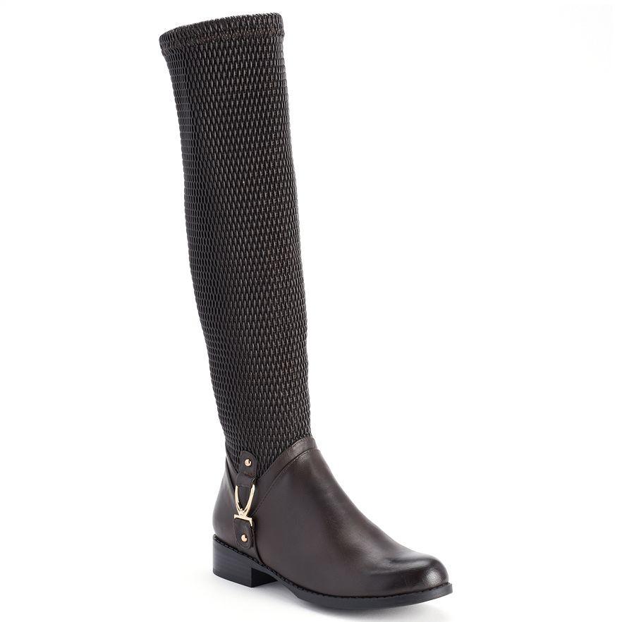 AMANPREET Vegan Leather Confidence Boots