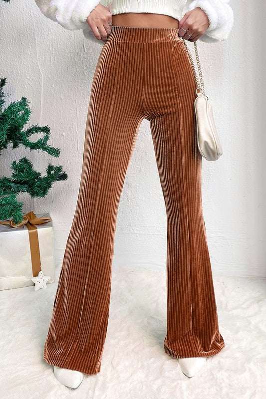 Studio 74 High-Rise Corduroy Flares