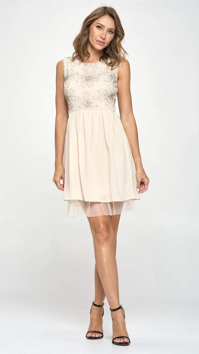 ARROW A-Line Embellished Flora Dress