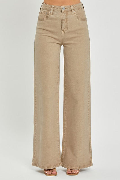 Harbor Sculpt High-Rise Wide Leg Jeans