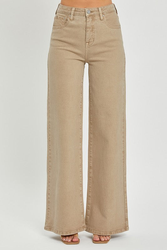 Harbor Sculpt High-Rise Wide Leg Jeans