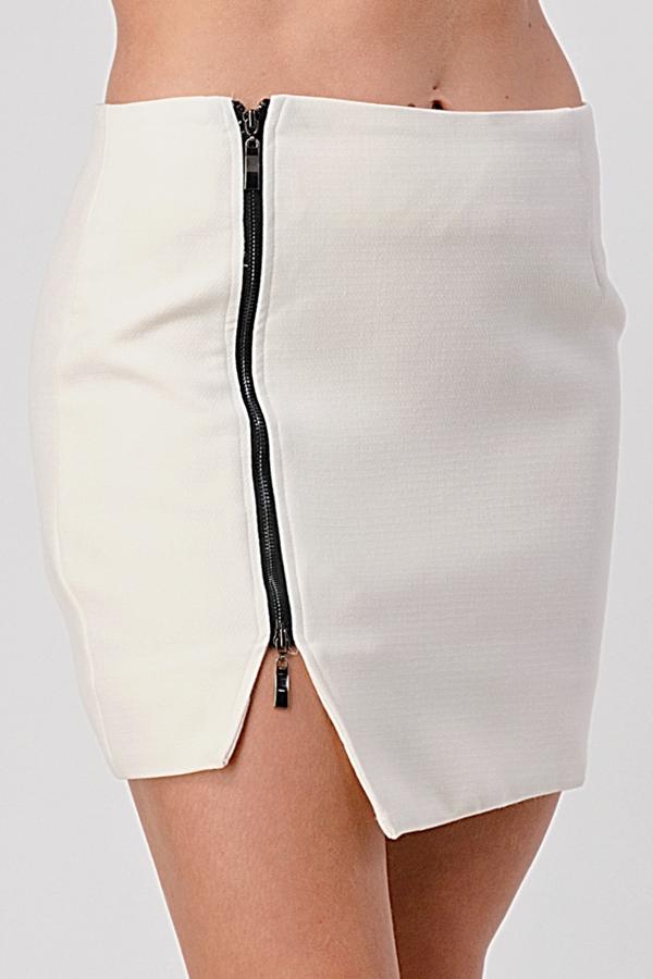 ARROW High Waist Zip Skirt