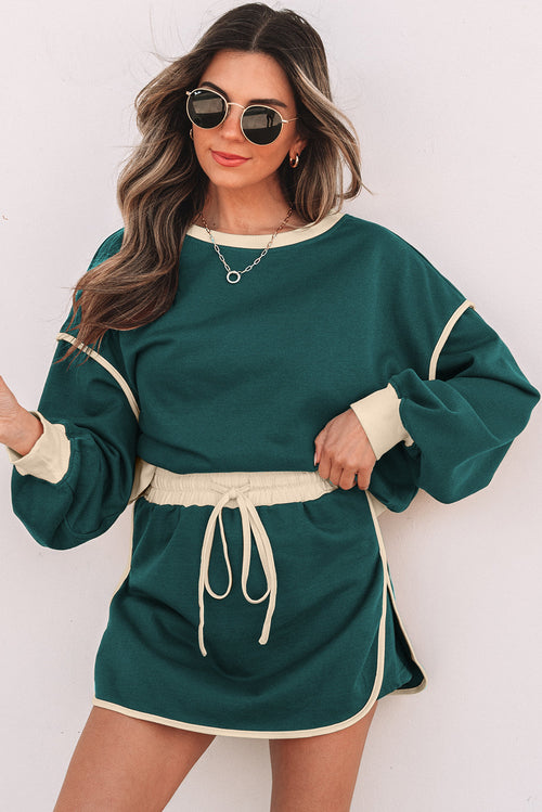 Weekend Lounge Skort Set