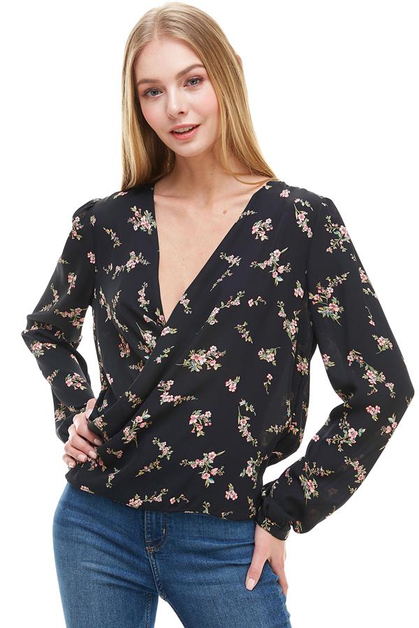 ARROW Long Sleeve Floral Top